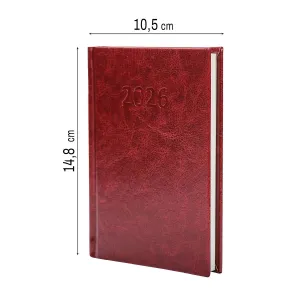 Kalendarz książkowy (terminarz) PRESTIGE A6 Press (tygodniowy)