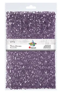 Ozdoba materiałowa Craft-Fun Series siatka koronkowa fioletowa Titanum (25CR0331-20)
