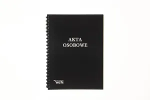 Teczka do akt osobowych A4 zadrukowana ABCDE czarny Warta (339-099)