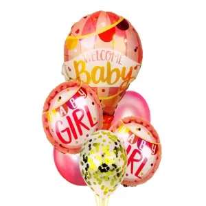 Balon foliowy zestaw balonów Boy 6szt. Antella (BCS-402)