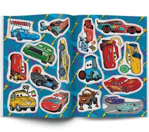 Książka dla dzieci Auta. Kolorowanka z Naklejkami Ameet (NA 9139)