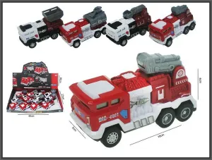 Samochód strażacki 10cm z napędem Hipo (HAT30)