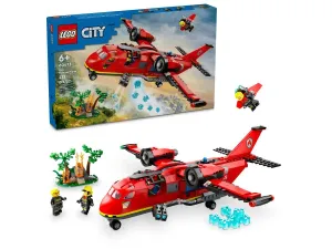 Klocki konstrukcyjne City Strażacki samolot ratunkowy Lego (60413)
