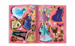 Książka dla dzieci Disney Księżniczka Brokatowe ubieranki Ameet (SDLB-9104)