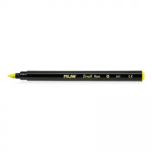 Flamaster Milan Brush Fluo pędzelkowe 6 kol. (0612606FL)