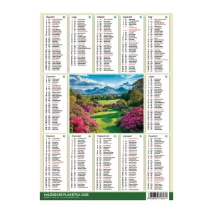 Kalendarz ścienny MIX 250mm x 353mm Press