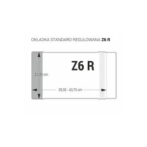 Okładka Z6R [mm:] 272x393-437 Biurfol (OZK-40)