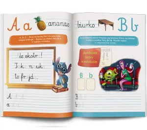 Książeczka edukacyjna Disney Uczy. Przygoda z Czytaniem. Elementarz. Ćwiczenia. Litery Ameet (USL 9304)