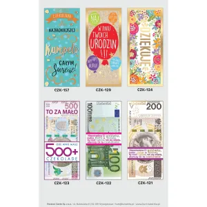 Słodycze czekoladowe Kukartka