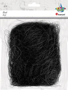 Sizal Craft-Fun Series czarny 30g Titanum (23BR1225-7)