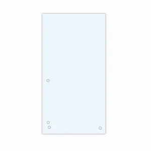 Przekładka czysta 1/3 A4 biała 190g 100k [mm:] 235x105 Donau (8620100-09PL)