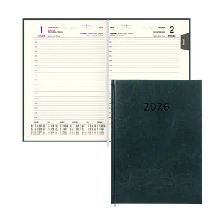 Kalendarz książkowy (terminarz) A4 Press (DZIENNY)