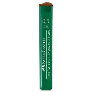 Wkład do ołówka (grafit) 2B 0,5mm Faber Castell