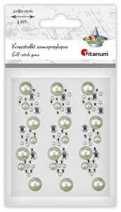 Kryształki Craft-Fun Series srebrny perłowy Titanum (24MH0326)