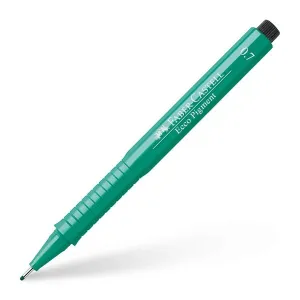 Cienkopis kreślarski Ecco Pigment wkład zielony 0,7mm 1kol. Faber Castell (166763)
