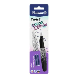 Pióro wieczne Twist biało-czarne Pelikan (300010108)