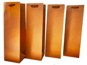 Torba prezentowa Rozette torebka LUX kraft na butelkę 110mm x 360mm x 100mm (5907354056187)