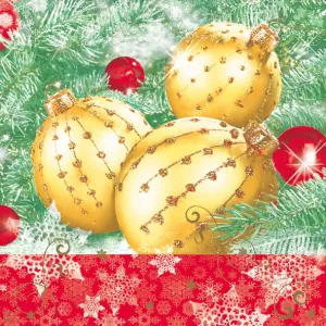 Serwetki Pol-mak gwiazdka - mix 330mm x 330mm (Sd GW)