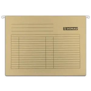 Teczka zawieszkowa A4 brązowy karton 230g Donau (7410905-02)