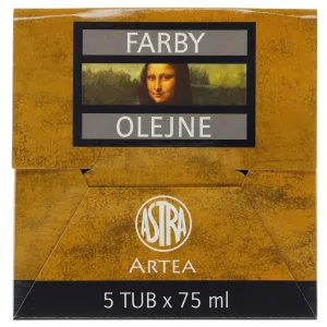 Farba olejna kolor: biel cynkowa 75ml 1 kolor. Artea