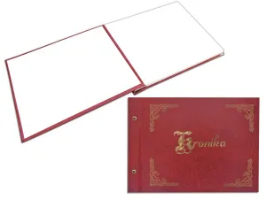 Kronika Warta - bordowy 100k. 415mm x 297mm (319-022)