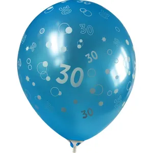 Balon gumowy Amscan 6 szt 30 (996544)