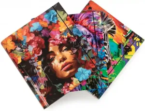 Segregator ringowy z gumką AFRYKA A4 VauPe (056/97)