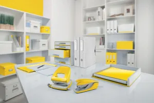 Dziurkacz Leitz NeXXt WOW żółty 30k (50081016)