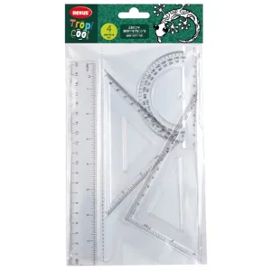 Zestaw szkolny TROPICOOL 4 el. Rexus (52593)