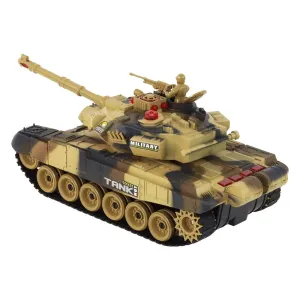 Czołg Zestaw Czołgi Walczące Zdalnie Sterowane Czołg War Tank RC Bitwa Podczerwień Lean (393)