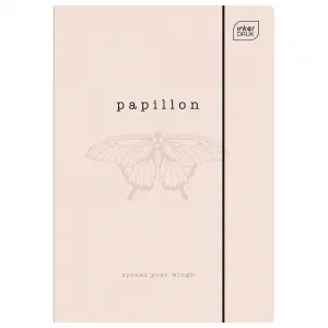 Teczka kartonowa na gumkę Interdruk A4+ kolor: mix