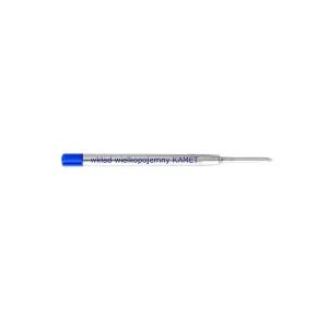 Wkład do długopisu wielkopojemny wielkopojemny METAL wkład niebieski 0,6-1,0mm Kamet (K-1021)