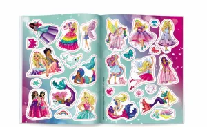 Książka dla dzieci Barbie™ Naklejam i Koloruję Ameet (Nak-1402)