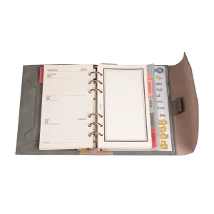 Organizer B6 MEMOFIX B6 grafitowa Antra (NABUK)