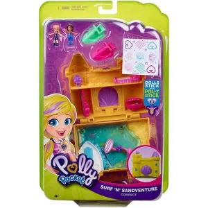 Figurka Polly Pocket serfowanie wkład Mattel (FRY35)