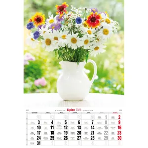 Kalendarz ścienny Avanti wieloplanszowy paskowy 285mm x 420mm (5901769620476)