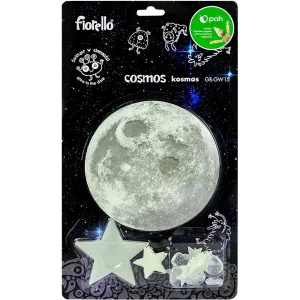 Naklejka ścienna Fluorescencyjna kosmos 3D Fiorello (170-2811)