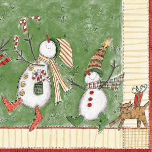 Serwetki Pol-mak gwiazdka - mix 330mm x 330mm (Sd GW)