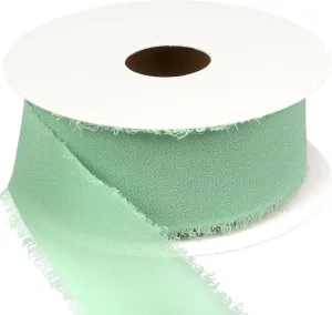 Wstążka Craft-Fun Series szyfonowa strzępiona 40x10 [mm x m] szałwiowy Titanum (WJ40-10-109)