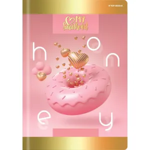 Zeszyt Top 2000 Honey A5 32k. 70g krata (400113894)