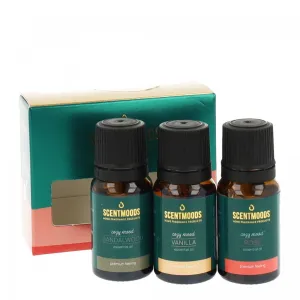 Świeczka ozdobna Zestaw olejków zapachowych Cosy Mood Pavoncella (8716516202518)