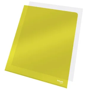 Ofertówka A4 kolor: żółty typu L 150 mic. Esselte (55431)