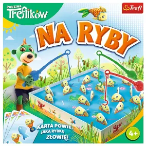 Gra planszowa Trefl Rodzina Treflików Mistrz Wiedzy Na ryby (01963)