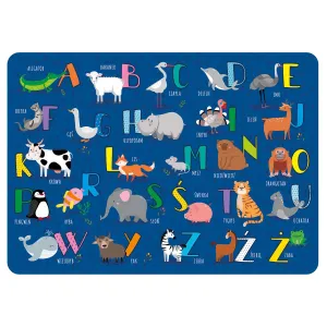 Podkład na biurko Derform Alfabel - mix (PLAAL)