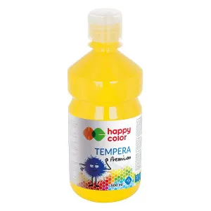 Farba tempera kolor: żółty 500ml 1 kolor. Happy Color (3310)