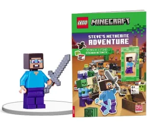 Książka dla dzieci LEGO® Minecraft®. Wyprawa po netherytowy miecz Ameet (MSF 5201)