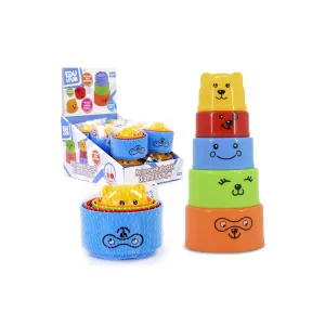 Zabawka do kąpieli Artyk Edu&Fun Kolorowe kubeczki (158414)