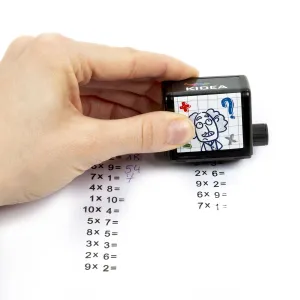Zestaw pieczątek MNOZENIE DRUKARKA MATEMATYCZNA Kidea (NMDMKA)