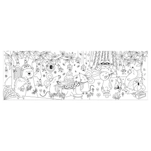 Książka MAGIC 86X29CM 2 szt Bebe (z naklejkami)