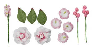 Ozdoba papierowa Craft-Fun Series kwiaty Titanum (25YX0902-7)